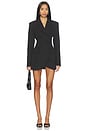 view 1 of 3 Vesper Mini Blazer Dress in Black