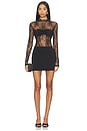 view 1 of 3 Kelliann Mini Dress in Black