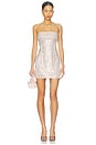view 1 of 4 Josephine Mini Dress in Nude