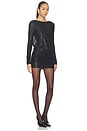 view 3 of 5 Vania Mini Dress in Black