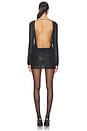 view 4 of 5 Vania Mini Dress in Black