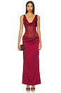view 1 of 3 Astri Maxi Dress in Wine
