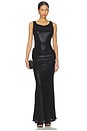 view 2 of 4 Stacy Maxi Dress in Metallic Black