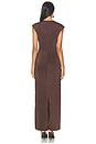 view 3 of 3 Cataleya Maxi Dress in Dark Brown