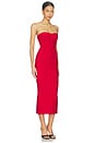 view 2 of 3 Ethelyn Midi Dress in Red