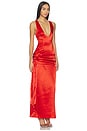 view 2 of 3 Dempsey Maxi Dress in Cherry Red