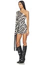 view 3 of 5 Katana Mini Dress in Zebra