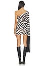 view 4 of 5 Katana Mini Dress in Zebra