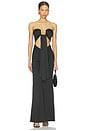 view 1 of 3 Rosy Maxi Dress in Black