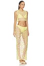 view 2 of 4 Coralie Maxi Skirt Set in Yellow