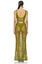 view 3 of 4 Elena Maxi Dress in Moss Green