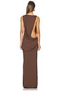 view 3 of 4 VESTIDO DALLYN in Brown