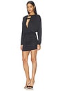 view 3 of 4 Edwina Mini Dress in Black