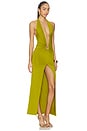 view 2 of 3 Cambri Maxi Dress in Moss Green