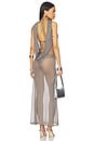 view 3 of 4 Kaomi Maxi Dress in Grey
