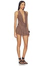 view 3 of 4 Katsia Mini Dress in Brown