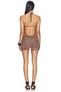 view 4 of 4 Katsia Mini Dress in Brown