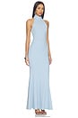 view 2 of 3 Jacinta Fishtail Gown in Powder Blue
