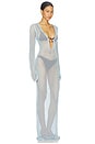 view 2 of 3 Odette Maxi Dress in Ice Blue