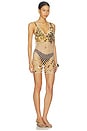 view 2 of 4 VESTIDO ZURI in Gold