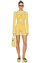 view 2 of 3 VESTIDO CHESSA in Yellow