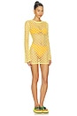 view 3 of 3 VESTIDO CHESSA in Yellow