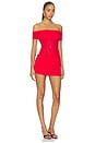 view 2 of 3 Solene Mini Dress in Cherry Red