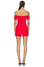 view 3 of 3 Solene Mini Dress in Cherry Red
