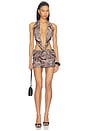 view 1 of 3 Onyx Mini Dress in Animal Multi