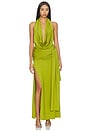 view 1 of 3 Arwen Maxi Dress in Moss Green