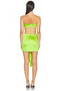 view 3 of 3 Bronnie Strapless Mini Dress in Green