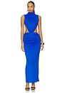 view 1 of 3 Chana Cut Out Maxi Dress in Cobalt Blue