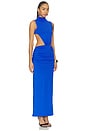view 2 of 3 Chana Cut Out Maxi Dress in Cobalt Blue