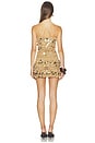 view 3 of 4 Cayenne Crochet Mini Dress in Tan