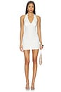 view 1 of 4 Sanika Halter Mini Dress in White