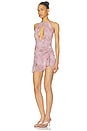 view 2 of 3 Sutton Mini Dress in Lavender Leopard Print