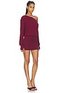 view 2 of 3 VESTIDO ROSABELLA in Burgundy