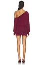 view 4 of 3 VESTIDO ROSABELLA in Burgundy