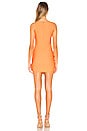 view 3 of 3 ROBE COURTE TANISHA in Orange Sorbet