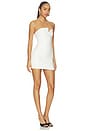 view 2 of 3 Rizz Strapless Mini Dress in White