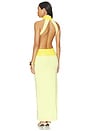 view 3 of 4 Sabriana Gown in Yellow