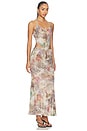 view 2 of 3 Tia Maxi Skirt Set in Animal Multi