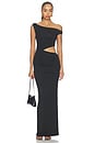 view 1 of 3 Isadora Maxi Dress in Black