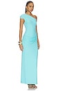 view 2 of 3 Fleur Maxi Dress in Turquoise