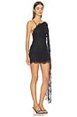 view 2 of 4 Nori Open Back Mini Dress in Black