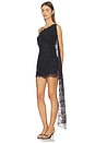 view 4 of 4 Nori Open Back Mini Dress in Black