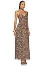view 3 of 4 Marleigh Maxi Dress in Leopard Print