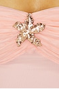 view 4 of 4 Ruchika Off Shoulder Mini Dress in Peach