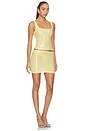 view 2 of 4 ENSEMBLE JUPE FAYRA in Butter Yellow
