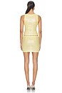 view 3 of 4 ENSEMBLE JUPE FAYRA in Butter Yellow
